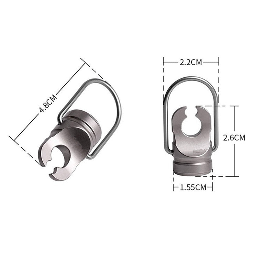 Mini Outdoor Camping Gas Canister Caliper Cylinder Cartridge Tank Damage Tool