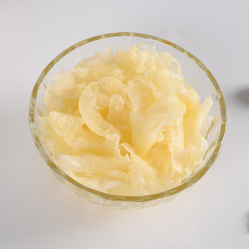 Crushed Sue Bai Mu Er Snow Fungus Gutian Serpihan Kulat Putih White Fungus 250g
