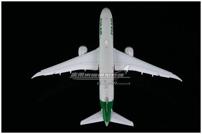 1:400 JC Wings EVA AIR BOEING 787-10 Passenger Airplane Flap Down Diecast Model