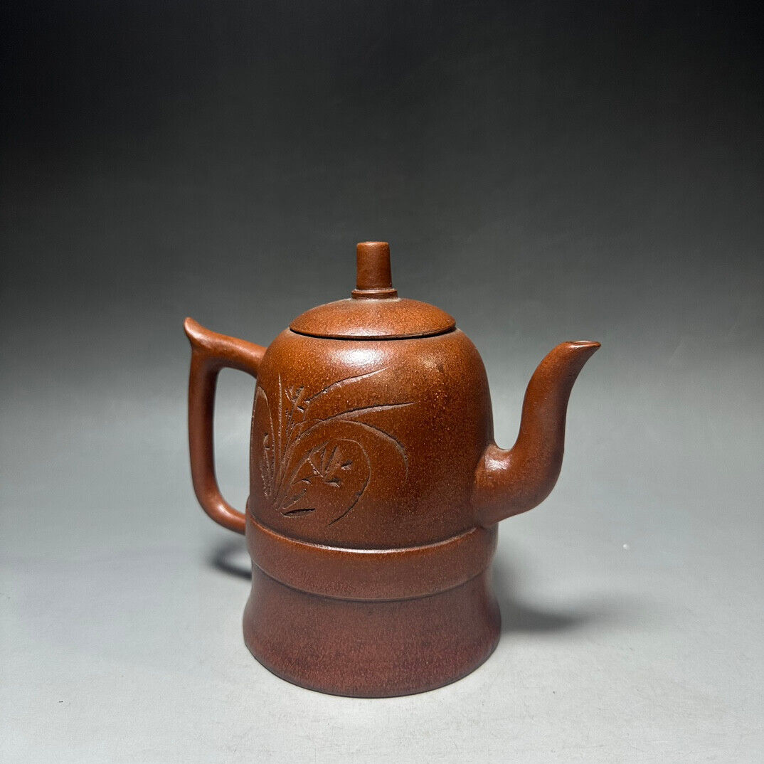 Chinese Yixing Zisha Clay Handmade Exquisite Teapot（金钟壶 底款：陈子畦）