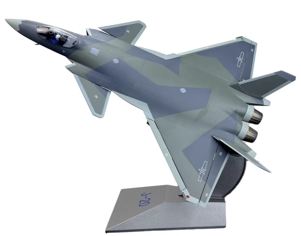 1:48 45CM China J-20 Stealth Fighter Plane Diecast Military Jet Aircraft Model