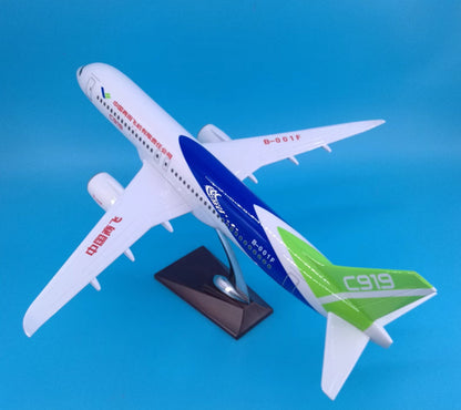 47CM CHINA COMAC C919 B-001F Commercial Airplane Resin Aircrarft Plane Model