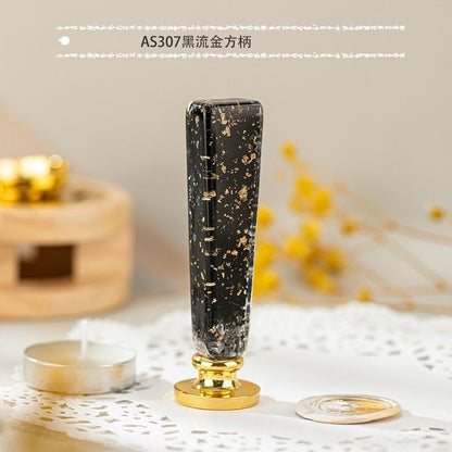Wax Sealing Stamps Metal Retro Magic College Roman Column Handle DIY Card Making