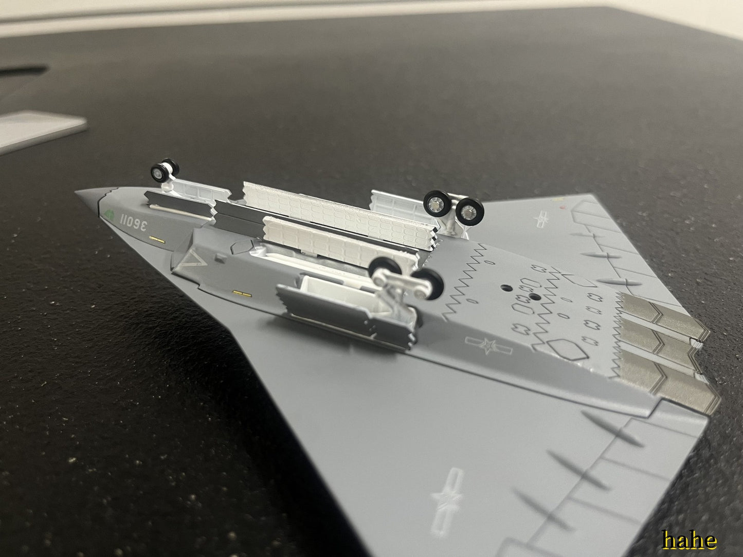 1/144 AF1 Chinese Air Force J-36 6th Generation Stealth Fighter Finished Model
