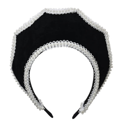 Women Cosplay Headbands Medieval Crown Headpiece Royal French Mary Queen Costume