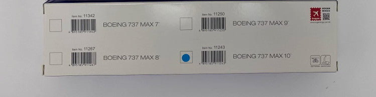 1:200 Hogan Boeing 737 MAX10 Passenger Airplane Plane ABS Plastic Aircraft Model