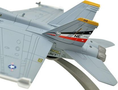 1:100 F/A-18F Hornet Fighter Attack Metal Military Airplane Model, US Navy