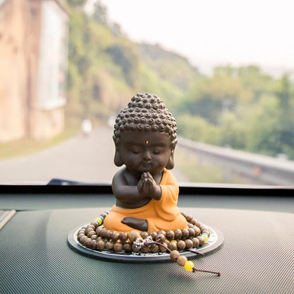 Embersceramic Buddha Pottery Ceramic Tea Pets Chinese Tea Ceremony Accessories