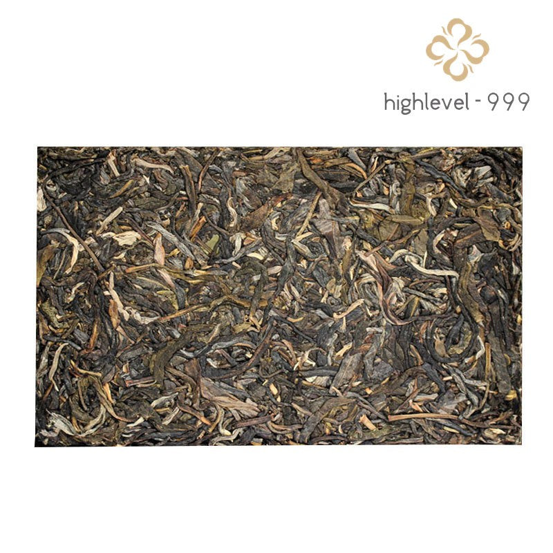 250g Raw Pu'er 2014 Vintage Yunnan Bingdao Aged Square Compressed Tea Brick