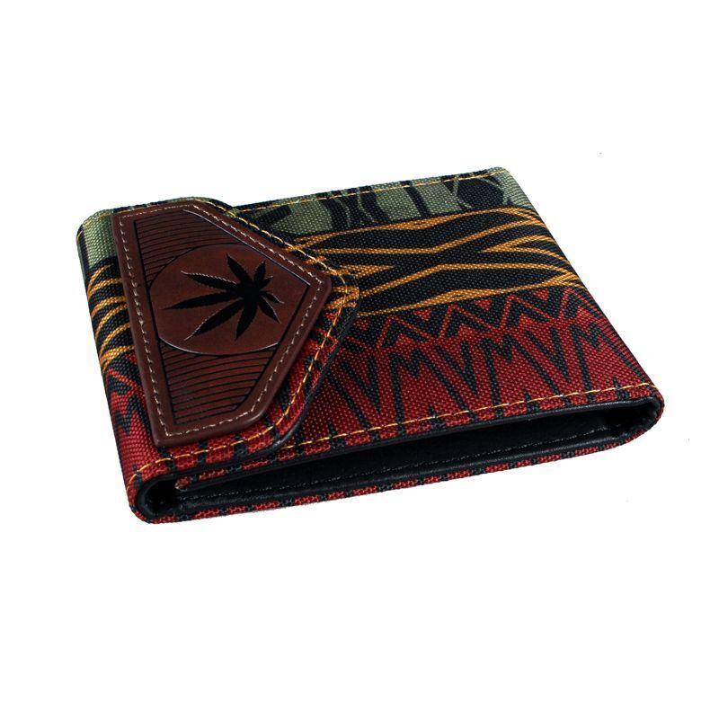 Fashion Wallets Purse Dope Bifold Wallet Polyester Purse 1.5*11*8.5CM Multicolor