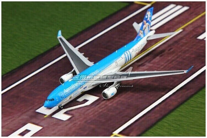 1:400 JC Wings Aerolineas Argentinas AIRBUS A330-200 Airplane Diecast Model