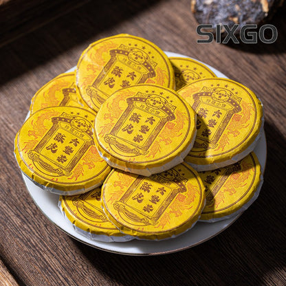 500g Authentic Chenpi Liubao Tea Dark Tea Chen Xiang Tea Cake