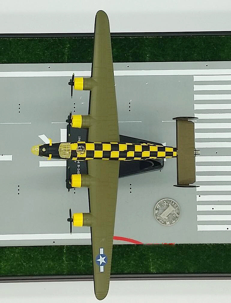 WWII USA CONSOLIDATED B-24D 1/144 diecast plane model aircraft