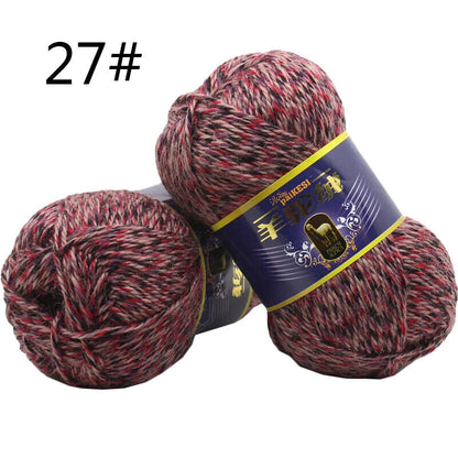 Hot Sale 100g Camel Velvet Thick Yarn Cashmere Hand Knitting Crochet Crafts Yarn