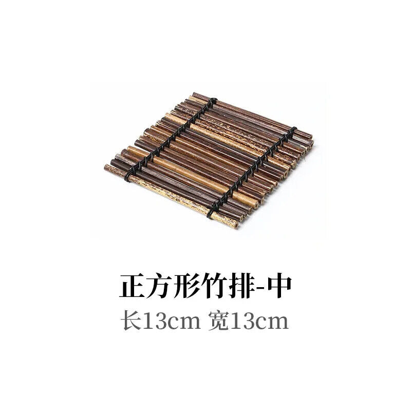 Bamboo Crafts Sushi Plates Japanese Korean Restaurant Sashimi Trays Dishes Decor