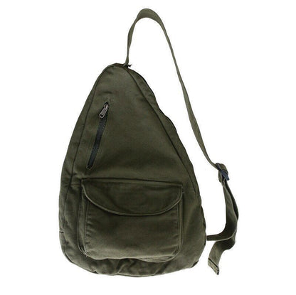 Women Shoulder Bag Canvas Crossbody Female Bag Solid Color Ladies Chest Bag
