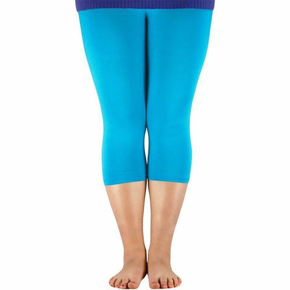 Women Leggings Plus Size Elastic Waist Casual Bamboo Fiber Stretch Pants Workout
