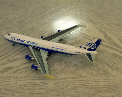 Dragon Ocean Airlines 747-200F I-OCEA 1/400 diecast plane model aircraft