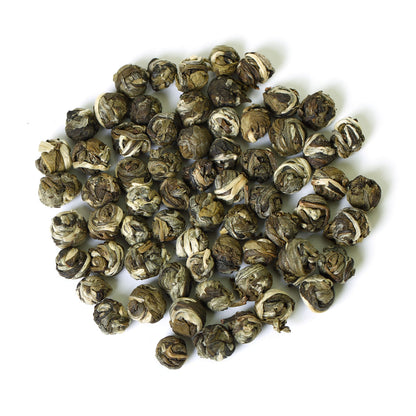 GOARTEA 10Pcs*8g Supreme Jasmine Tea Jasmine Dragon Pearl Tea Jasmine Green Tea-