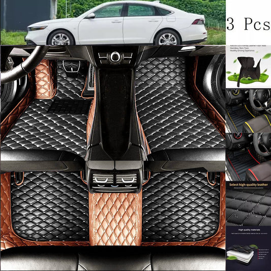 For Cadillac Models Car Floor Mats Waterproof Front Rear Carpets Rugs Auto Mats