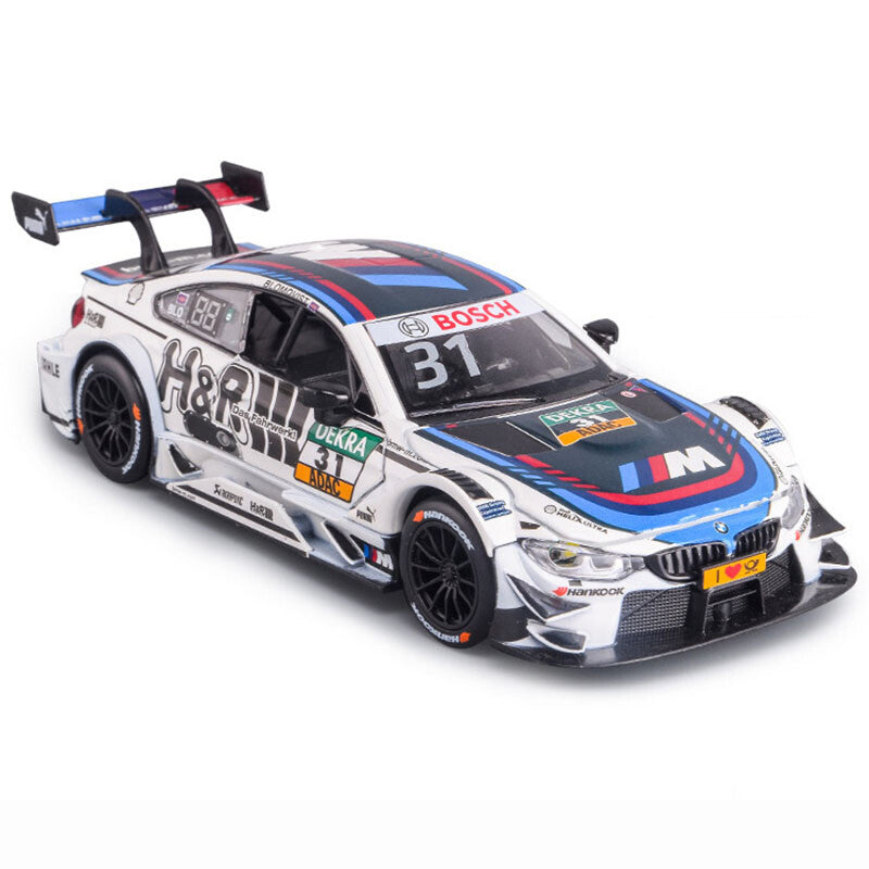 1/32 BMW M4 DTM Model Car Diecast Toy Vehicle Boys Toys Kids Gift Tom Blomqvist