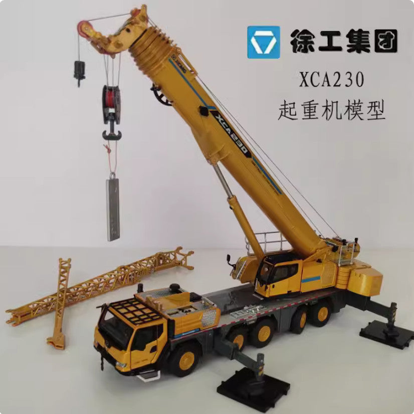 1:50 XCMG XCA230 All Terrain Crane Construction Machine Equipment Diecast Model