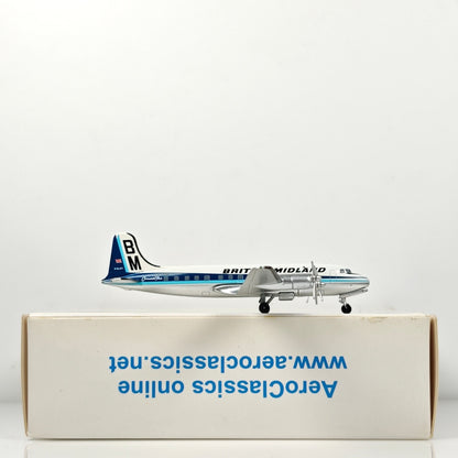 1:400 Aeroclassics British Midland CL-4 Passenger Airplane Diecast Plane Model