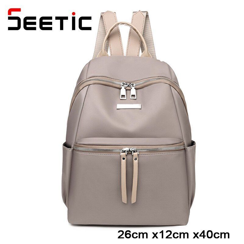 School Backpack Bags Travel Waterproof Oxford School 26*12*40 CM Purse Oxford