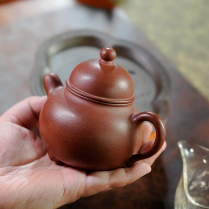 Full Handmade Tea Pot Chinese Traditional Craft Yixing Zisha Jiangpo Clay Pots