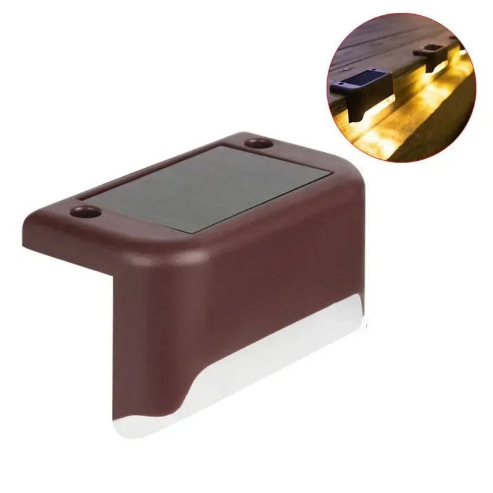 Solar Step Lights Outdoor – Waterproof Deck & Fence Lamps