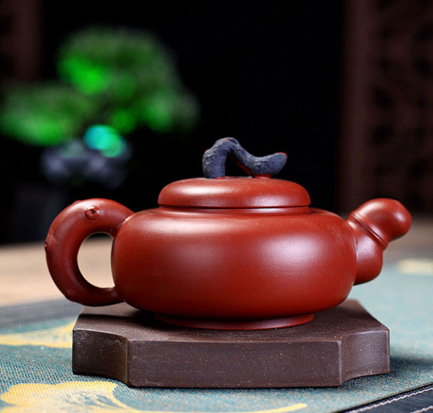 Dahongpao Yixing Zisha Red Pottery Handmade Purple Clay Teapot Kungfu Tea Pot