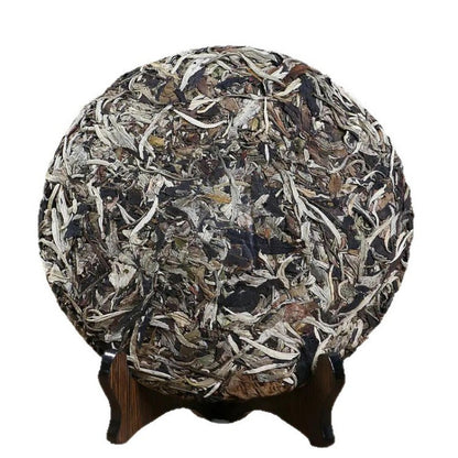 357g Yunnan 2019 Moonlight White Ancient Tree Rich Aroma Old White Tea Cake