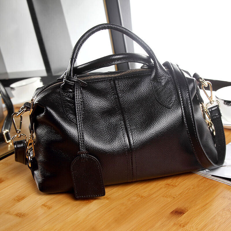 Women Handbag Genuine Leather Hobo Satchels Tote Crossbody Shoulder Bag Purse
