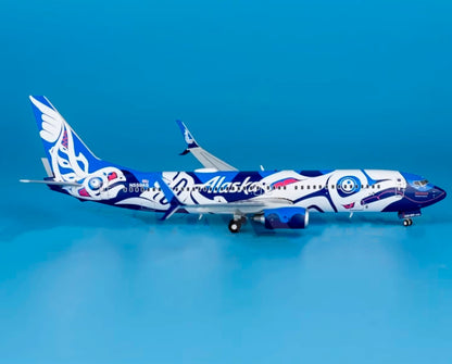 1:200 GeminiJets Alaska Airlines Boeing 737-800S Aircraft Diecast Airplane Model