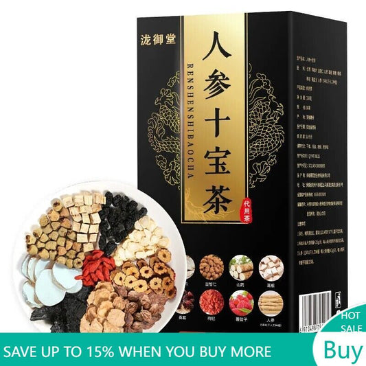 520g Ginseng Five Treasures Tea Men's Health Kidney Tonic Tea