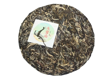 Yunnan Tea Mengku Daxueshan Raw Puerh Tea 357g Cake Tea