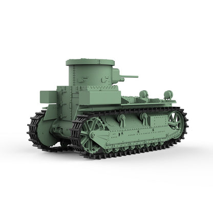 1/64 S Scale Military Model Kit US T1E2 Light Tank SS64746