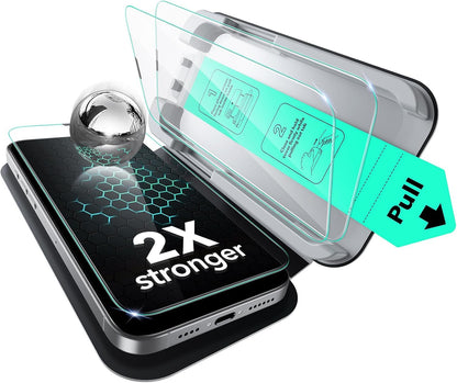 3 Pack for Iphone 14 Pro Max Screen Protector, Military Grade Shatterproof, 9H H