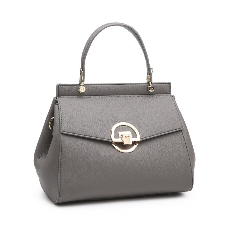 Autumn Winter Leather Lady Handbag Leisure Business Slant Leather Bag Shoulder