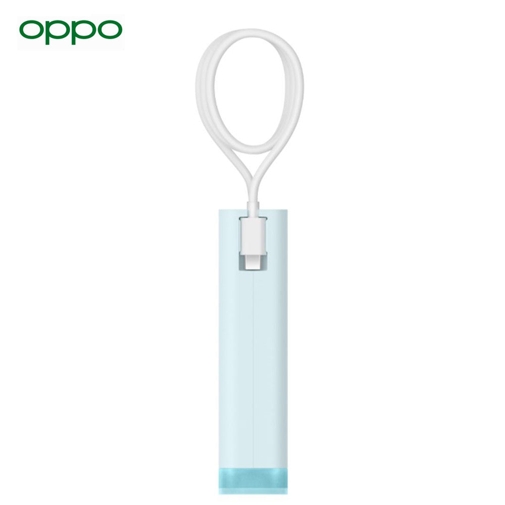 OPPO SUPERVOOC 45W Power Bank 20000mAh — Built‑In Cable, 74Wh, 3‑Device, LED