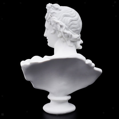 Classic Apollo Statue Replica Resin Sculpture Artware Decor Collection