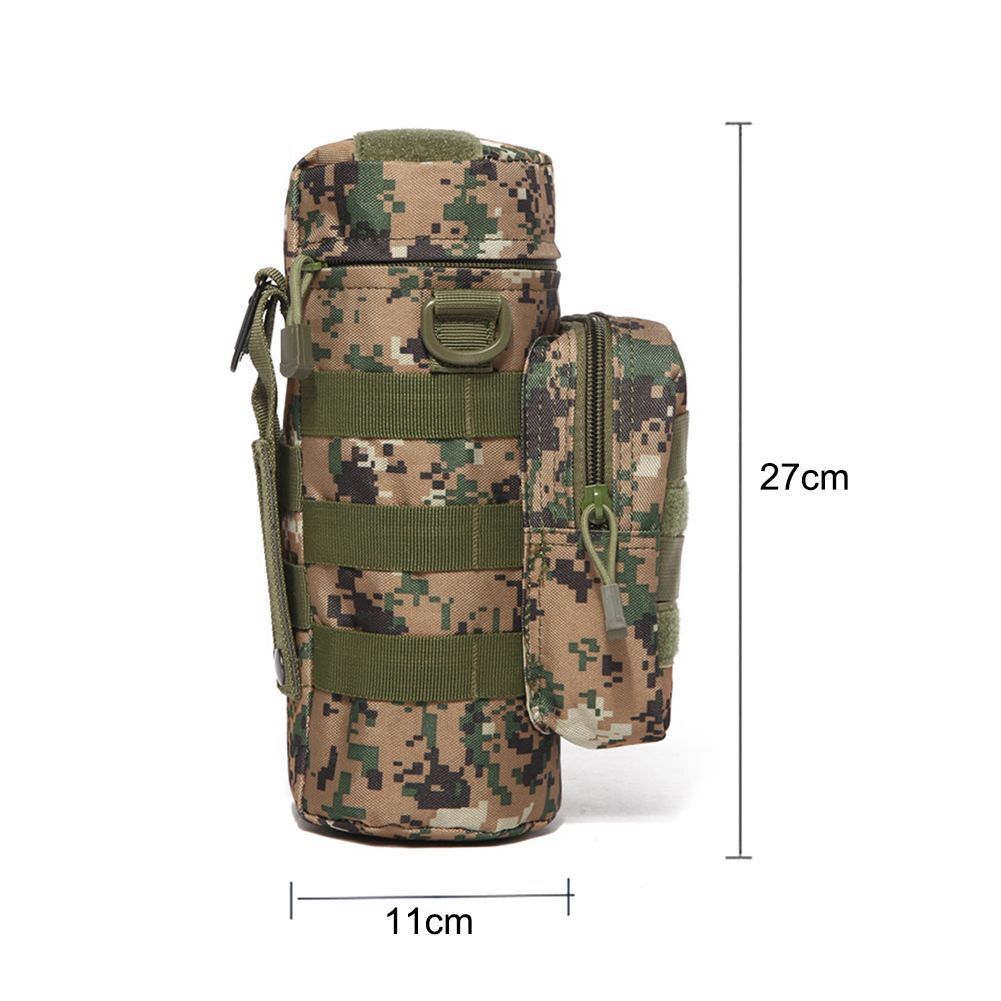 Outdoor Tactical Military Molle Water Bag Nylon Storage Cover WaterBottle Holder