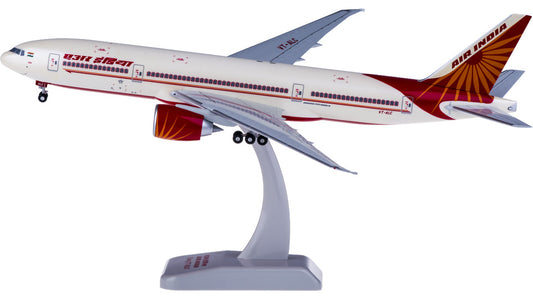 1:200 32CM Hogan AIR INDIA BOEING 777-200 Passenger Airplane ABS Plastic Model