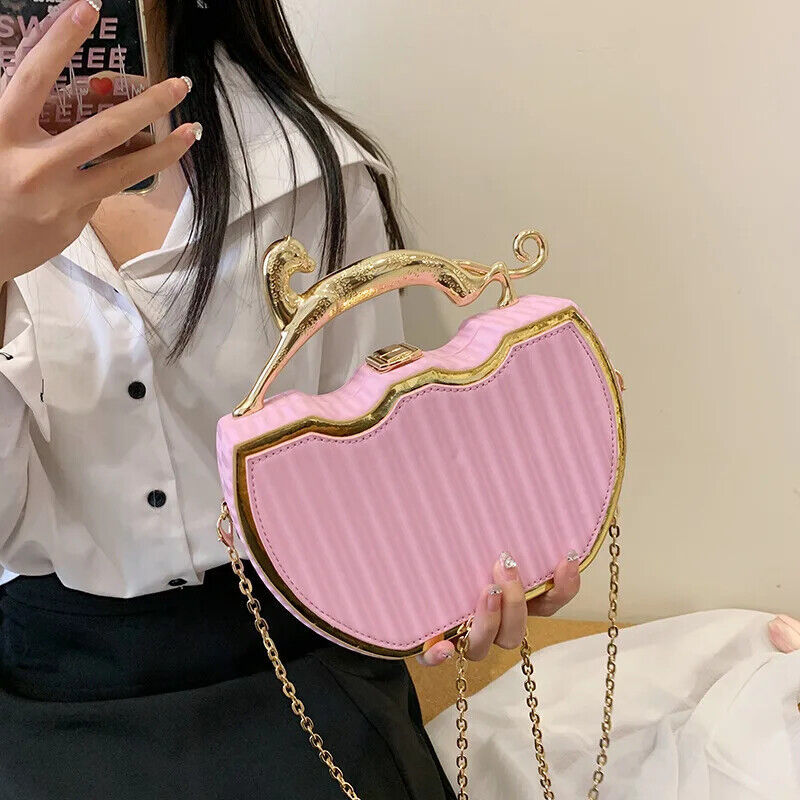 Women's Handbag Fashion Chain Crossbody Bag Box Ladies Shoulder Purse