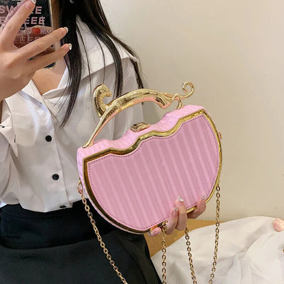 Women's Handbag Fashion Chain Crossbody Bag Box Ladies Shoulder Purse