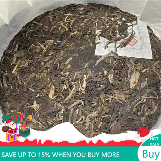 357g Raw Puerh Tea Cake Xinyihao Bulang Mountain Pu-erh Tea Benefits Green Tea