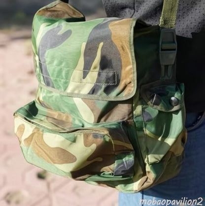 Chinese Army Type 91 Training Bag Military Issue PLA Shoulder Bag Backpack Old