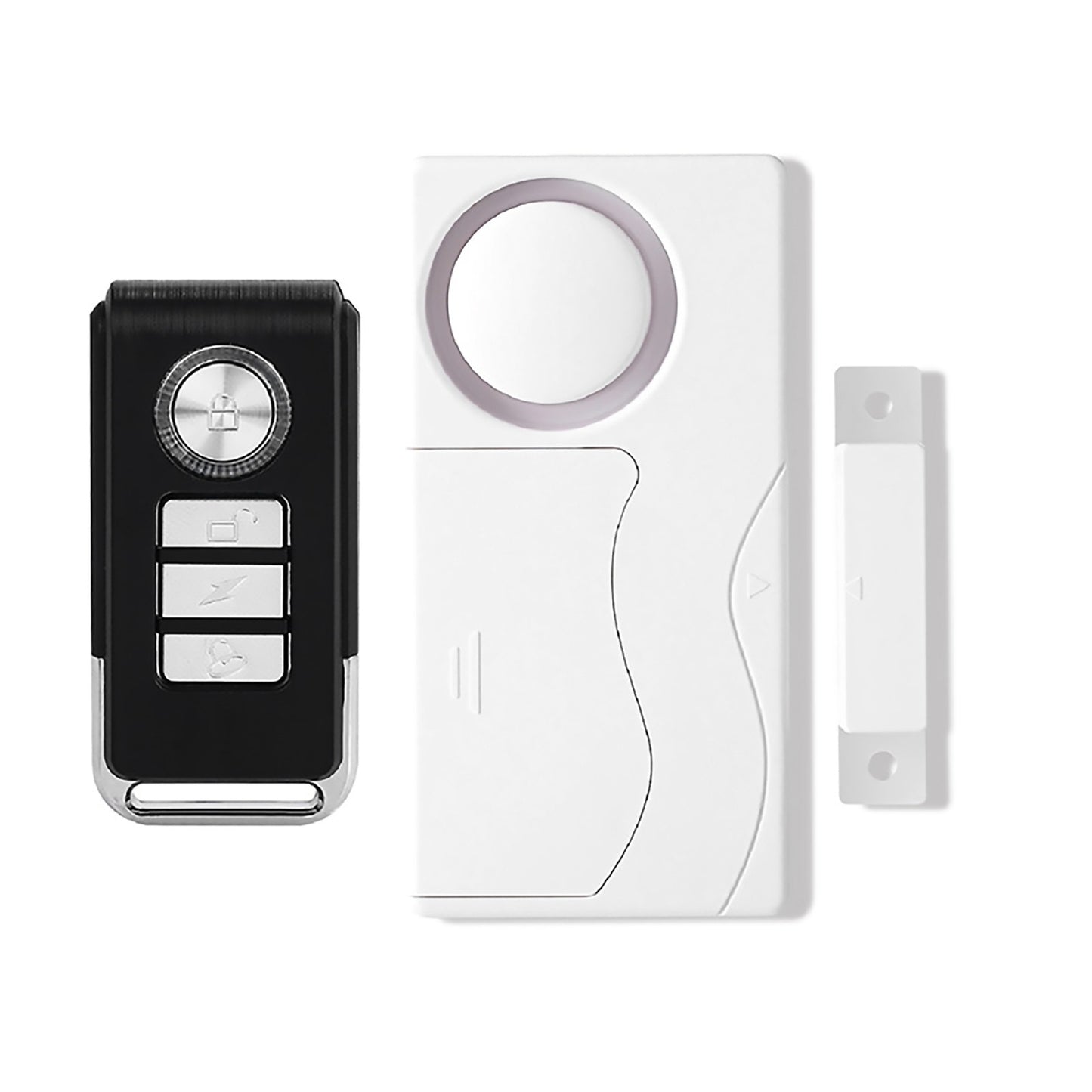 1 PC 433MHz Wireless Remote Control Magnetic Window Home Sonsor Security Alarm