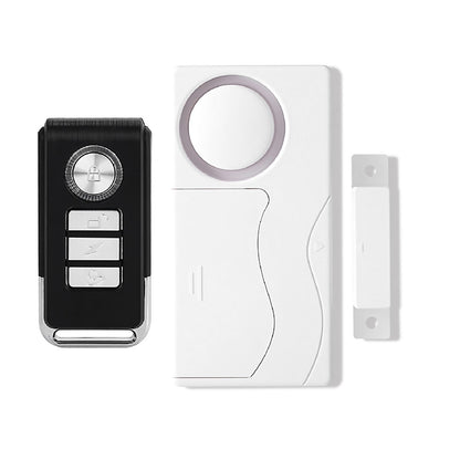 1 PC 433MHz Wireless Remote Control Magnetic Window Home Sonsor Security Alarm