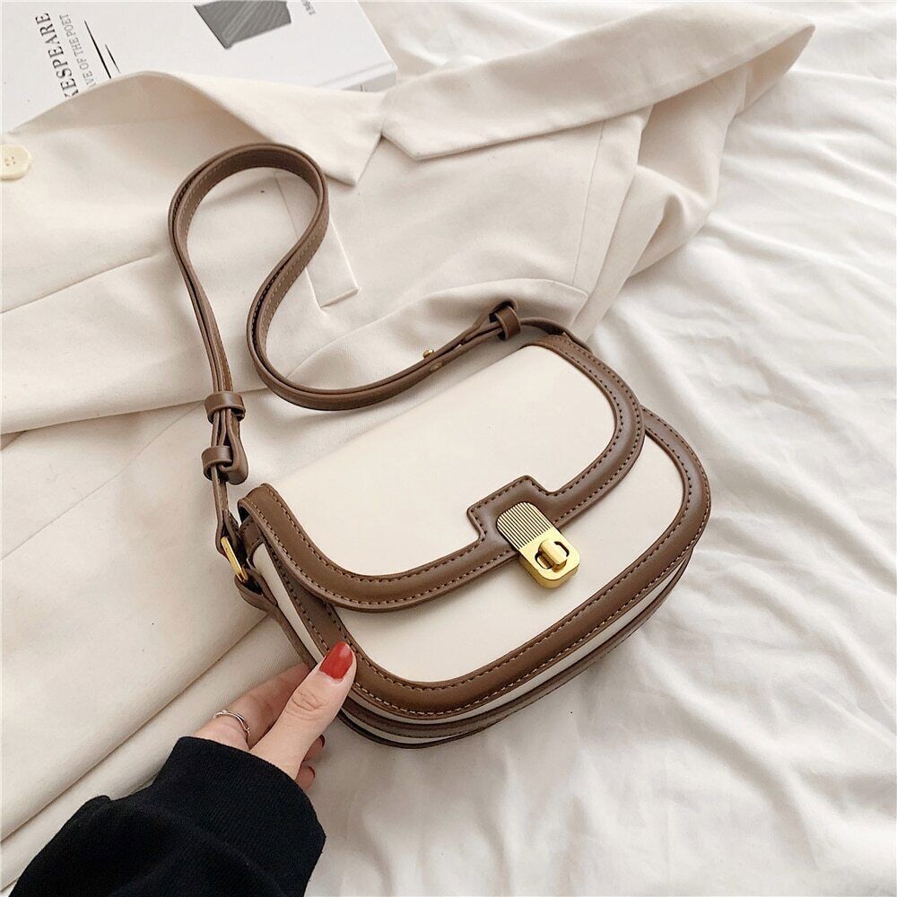 Crossbody Bags For Women Lock Shoulder Purse Ladies Handbags